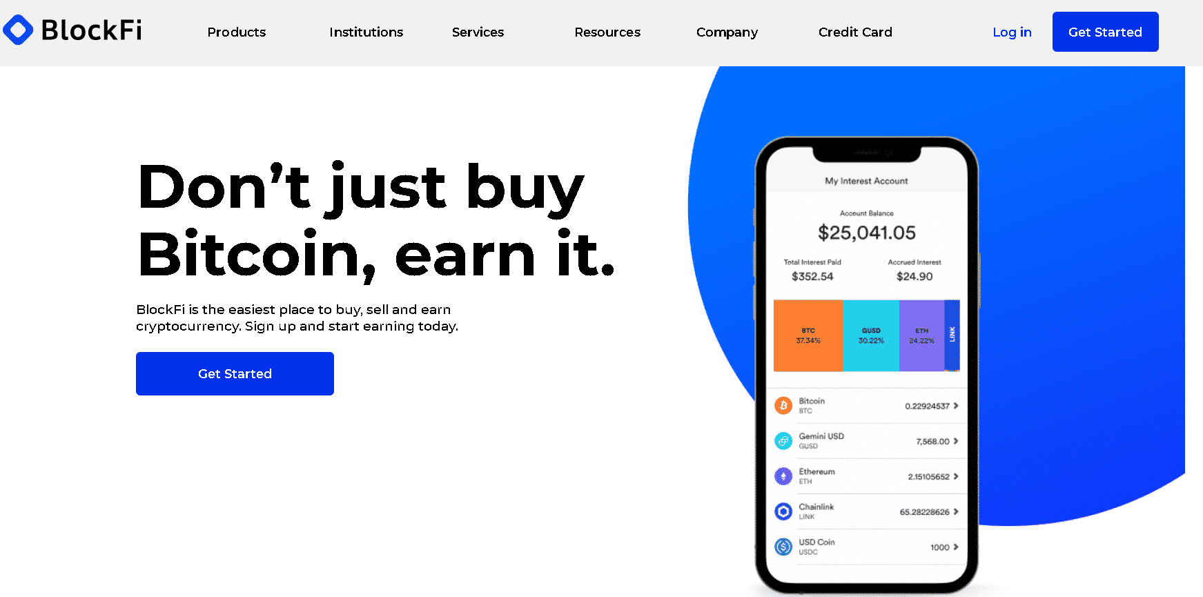 BlockFi | Best Cryptocurrency Apps